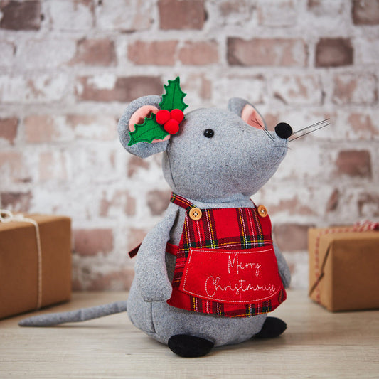 Festive Mouse Doorstop