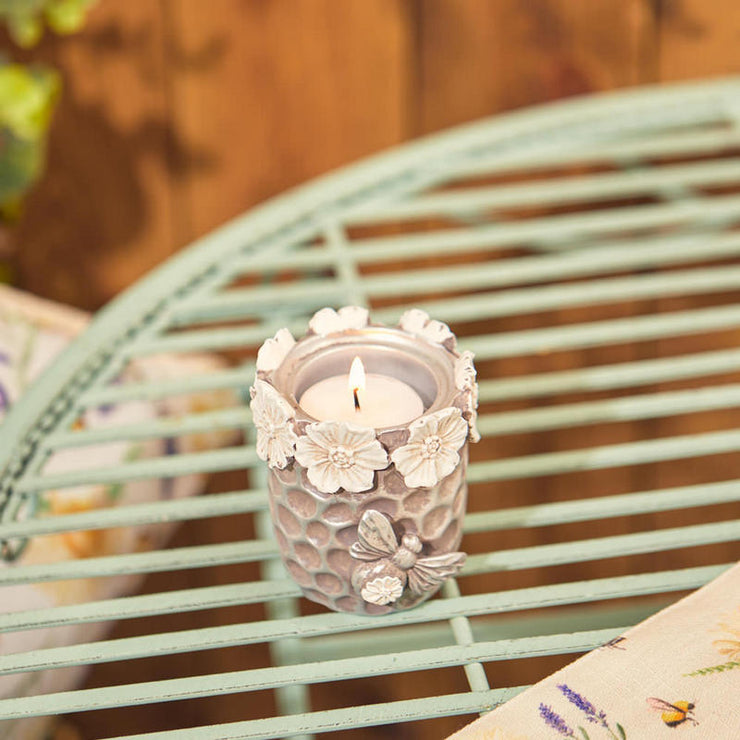 Daisy Bee Honeycomb Tea Light Holder