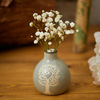 Family Tree Bud Vase - Grey