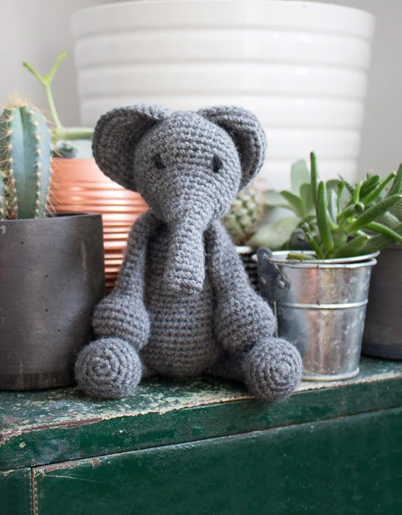 Bridget the Elephant Crochet Kit