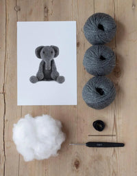 Bridget the Elephant Crochet Kit