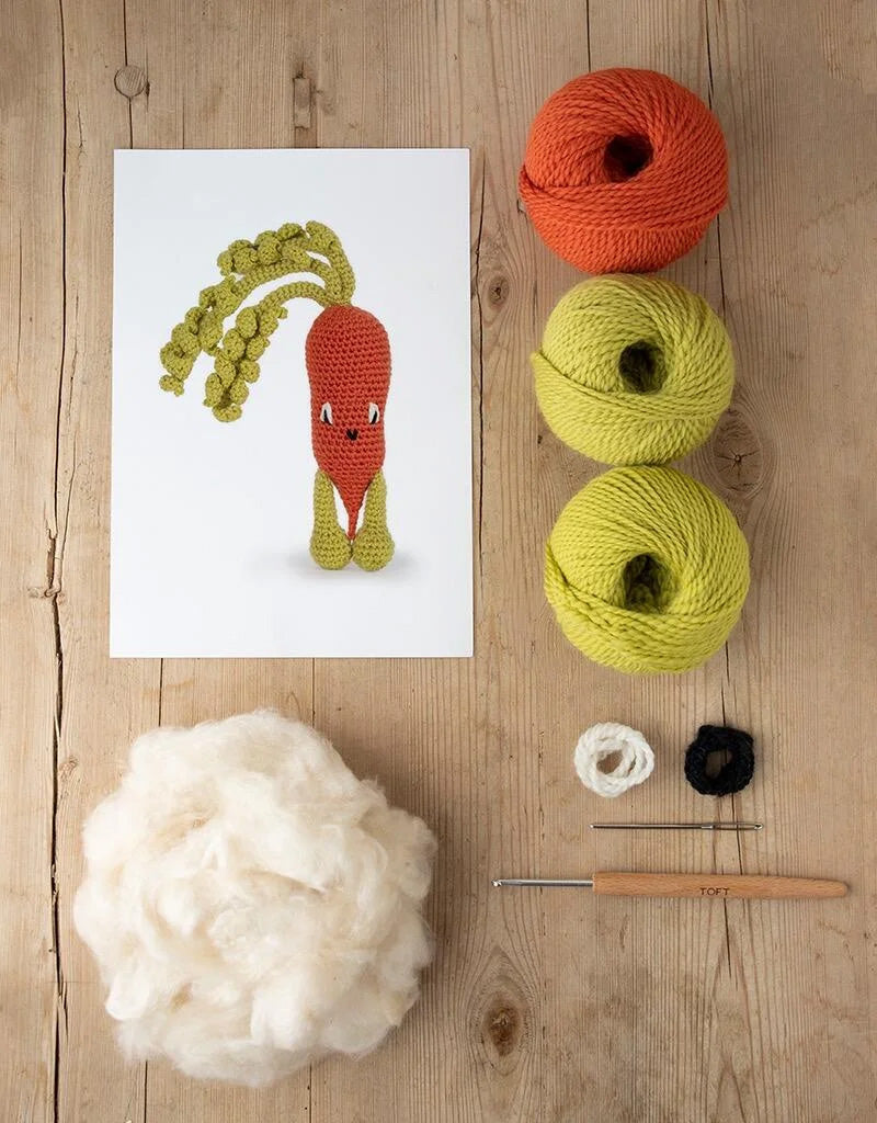 Chantenay Carrot Crochet Kit