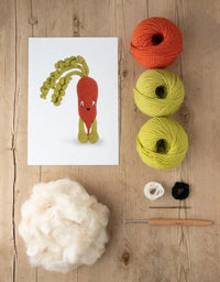 Chantenay Carrot Crochet Kit