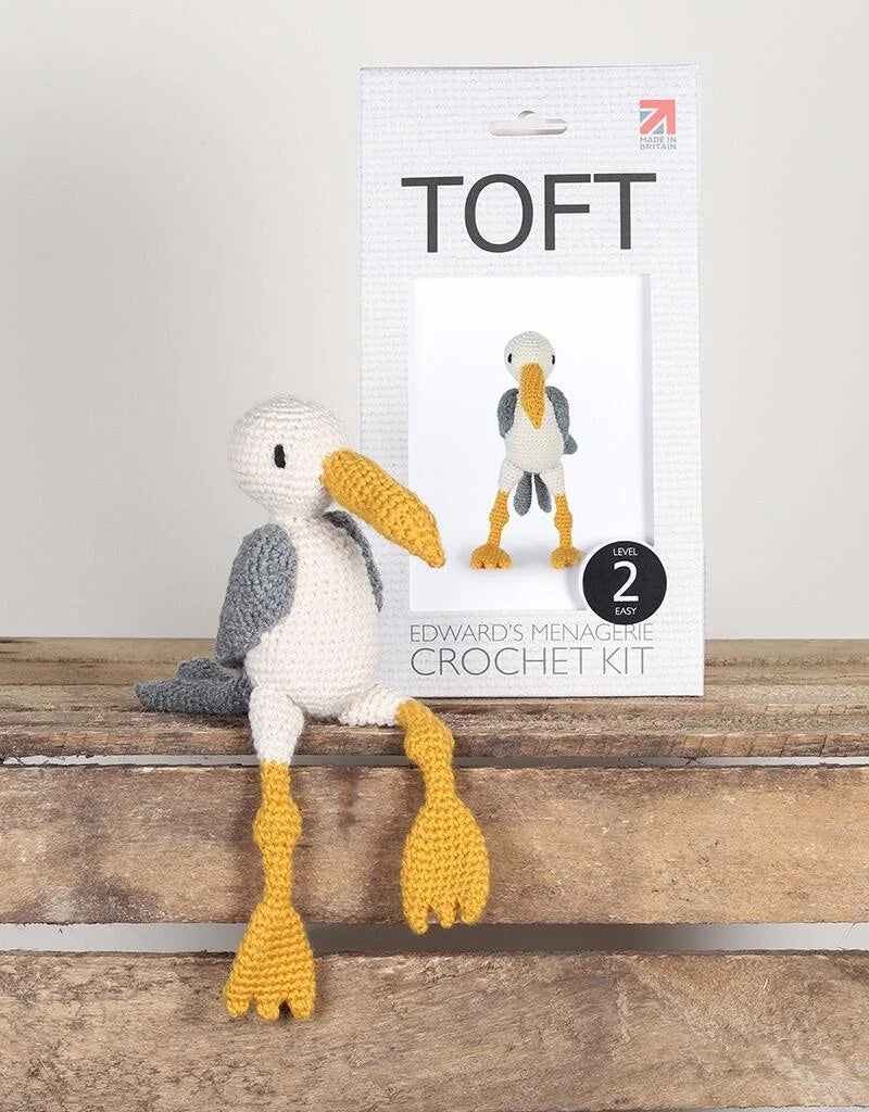 Dave The Seagull Crochet Kit