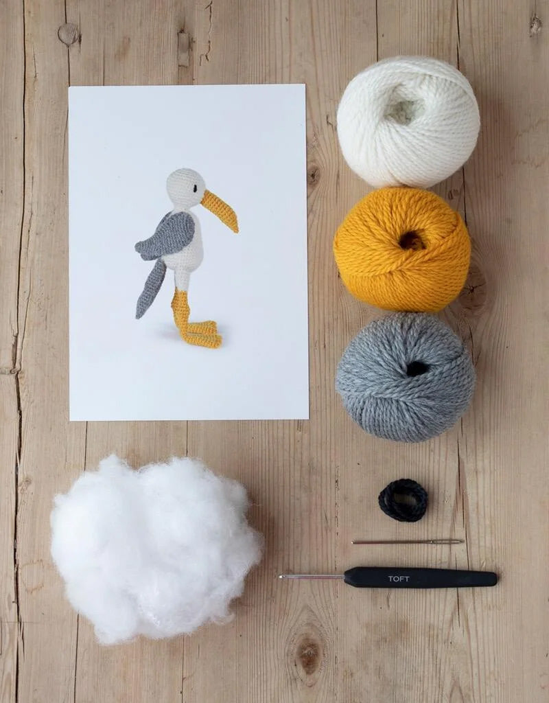 Dave The Seagull Crochet Kit