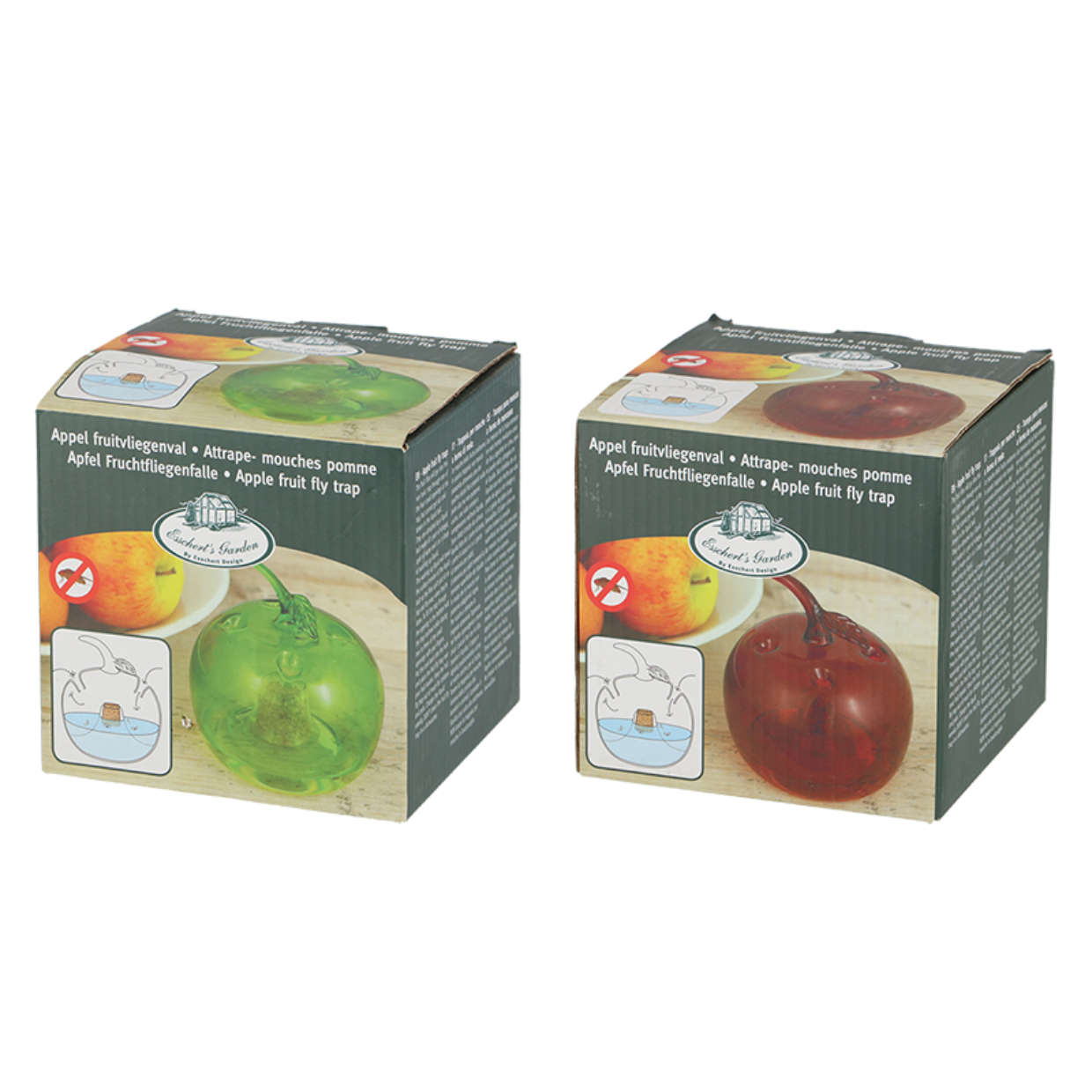 Fruit Fly Non Poisonous Trap Apple Assortment