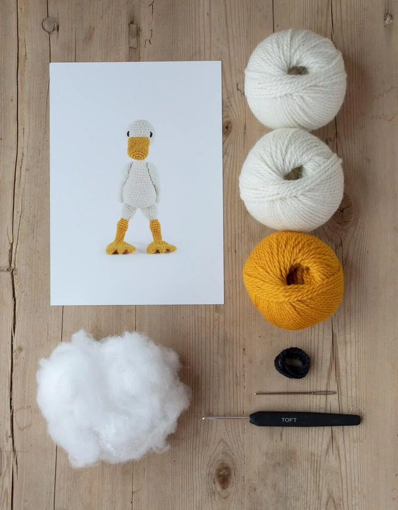 Geraldine The Duck Crochet Kit