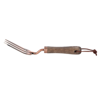 Copper Plated Rake Fork