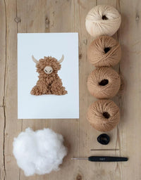 Morag The Highland 'Coo' Crochet Kit