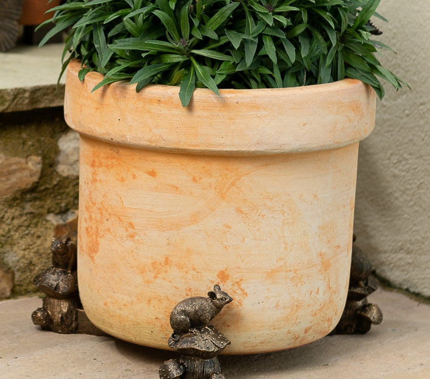 Mouse on Mushroom Plant Pot Feet – Set of 3