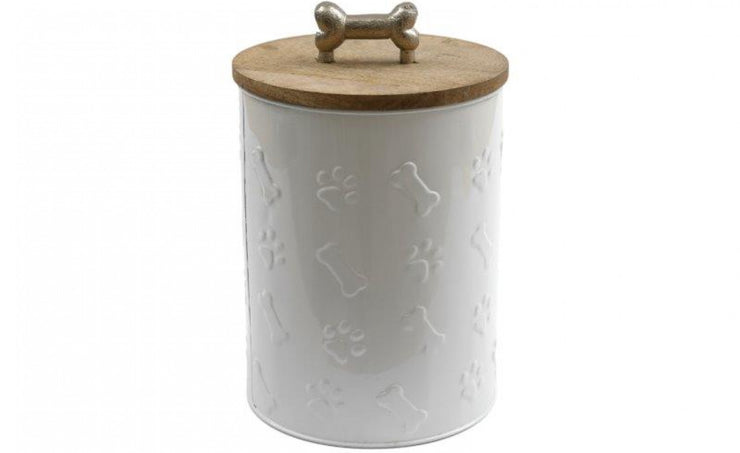 Embossed Dog Treat Tin