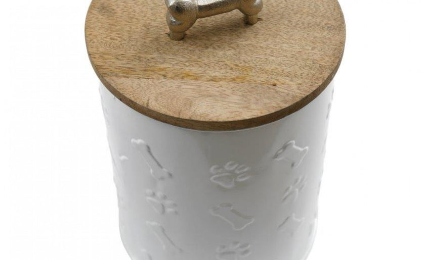 Embossed Dog Treat Tin