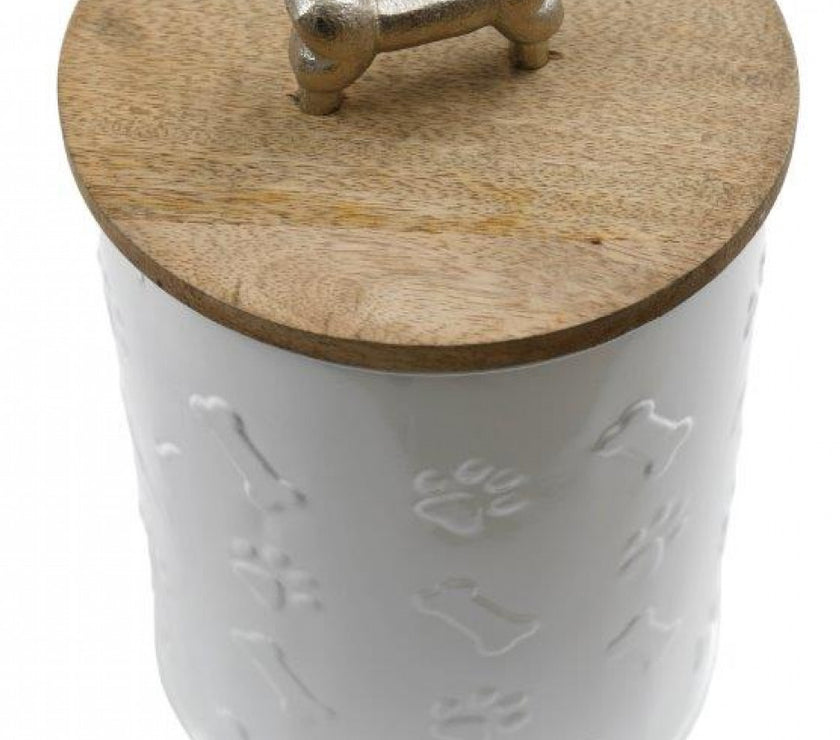 Embossed Dog Treat Tin