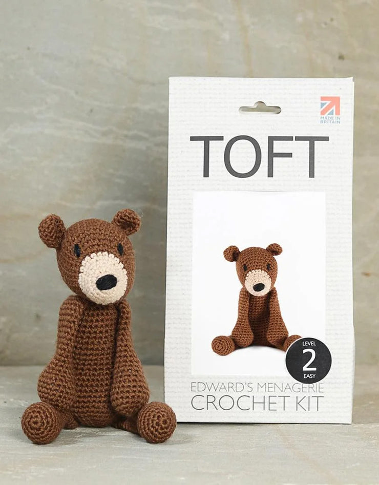 Penelope The Brown Bear Crochet Kit