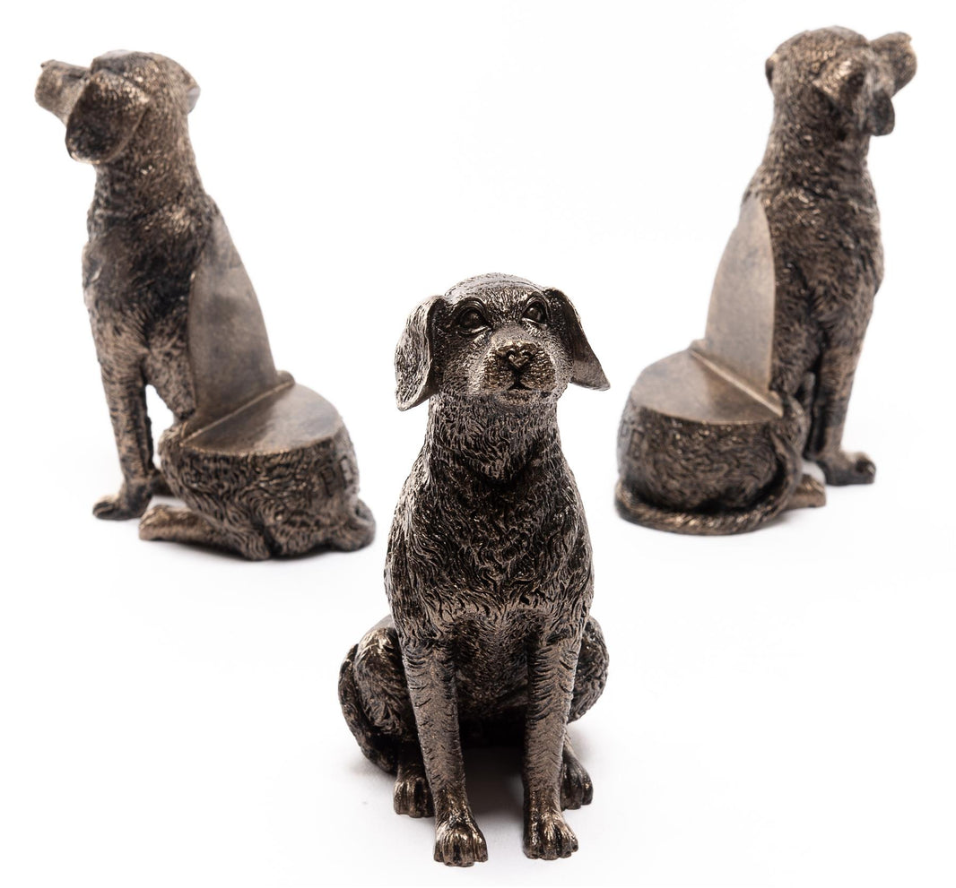 Sitting Labrador Plant Pot Feet – Set of 3