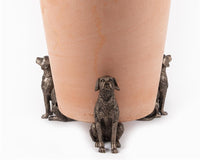 Sitting Labrador Plant Pot Feet – Set of 3