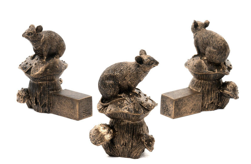 Mouse on Mushroom Plant Pot Feet – Set of 3