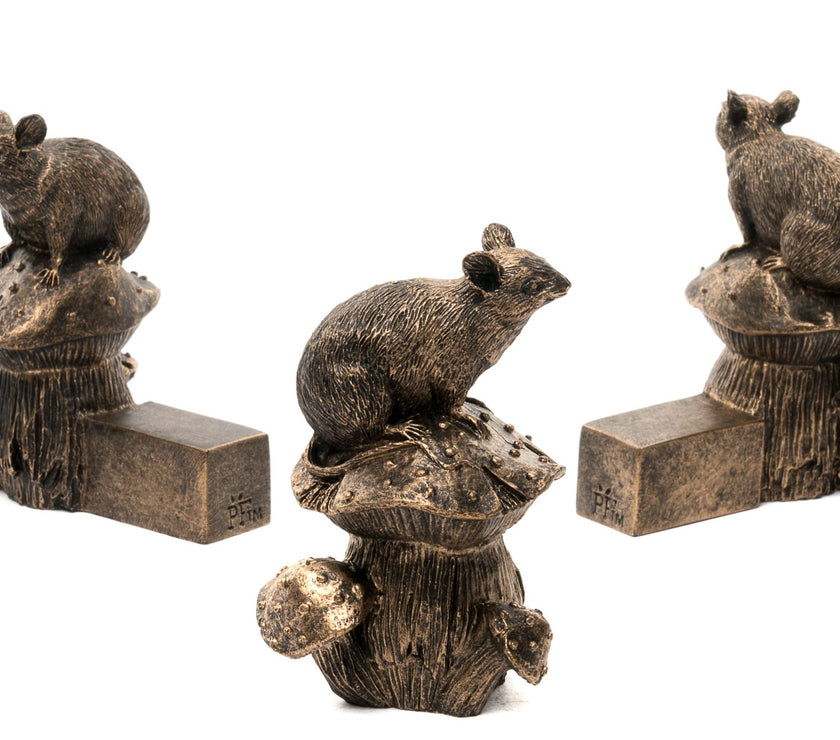 Mouse on Mushroom Plant Pot Feet – Set of 3