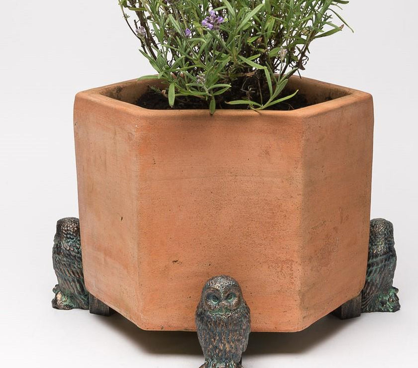 Tawny Owl Plant Pot Feet – Set of 3