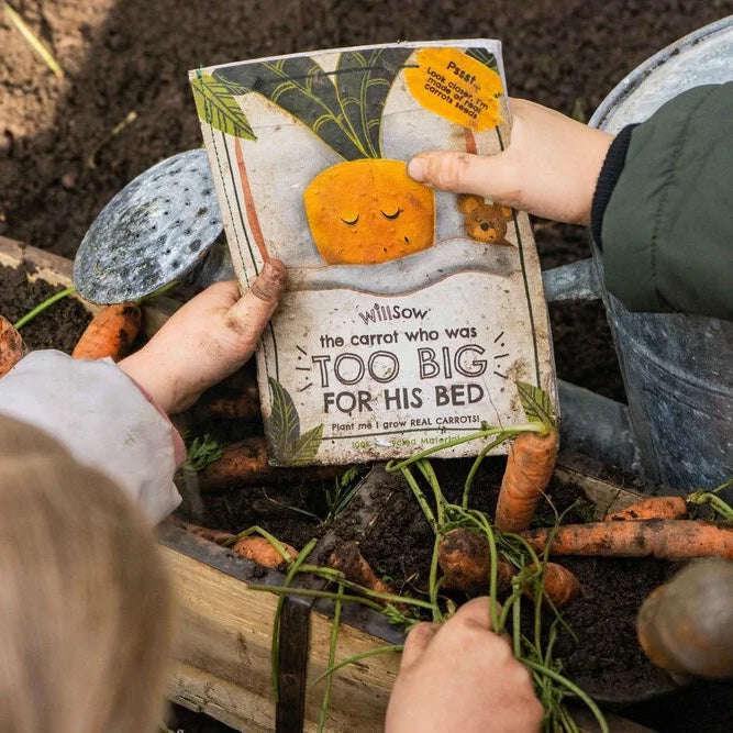 Carrot Plantable Children's Book