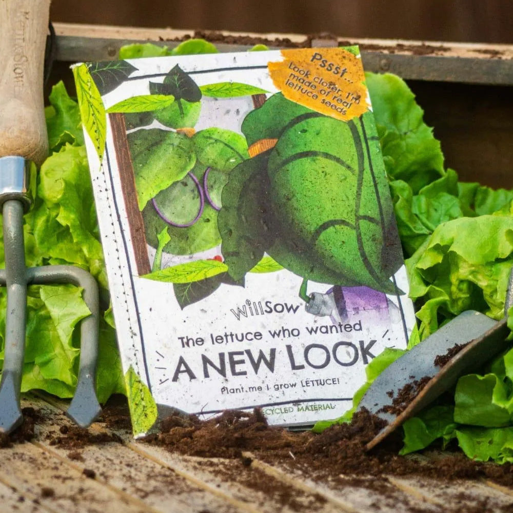 Lettuce Plantable Children's Book