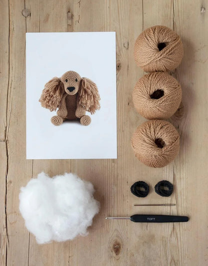 Saxon The Cocker Spaniel Crochet Kit