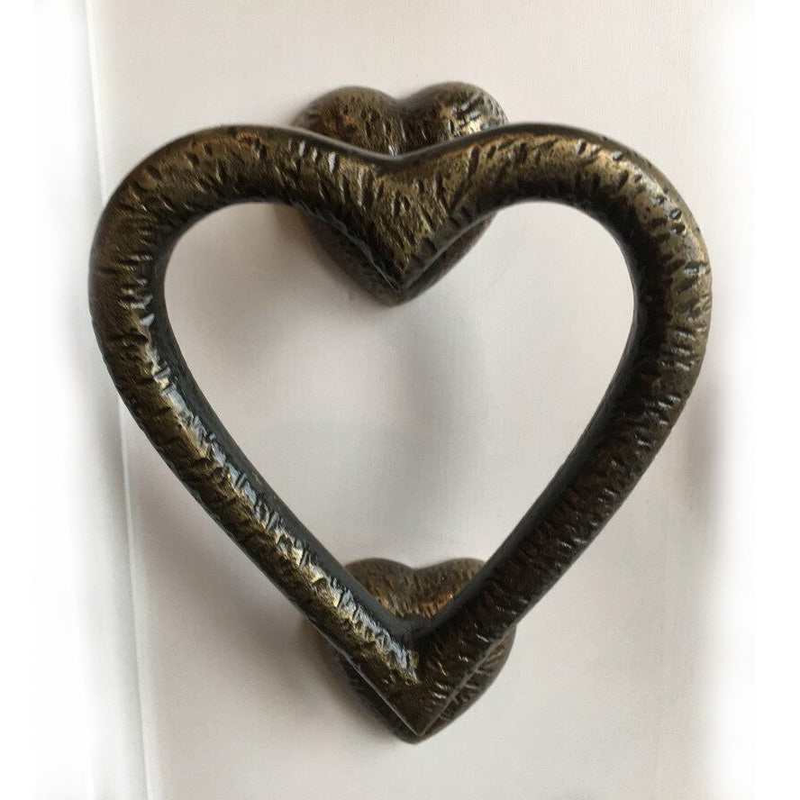 Copper plated Heart Shaped Door Knocker