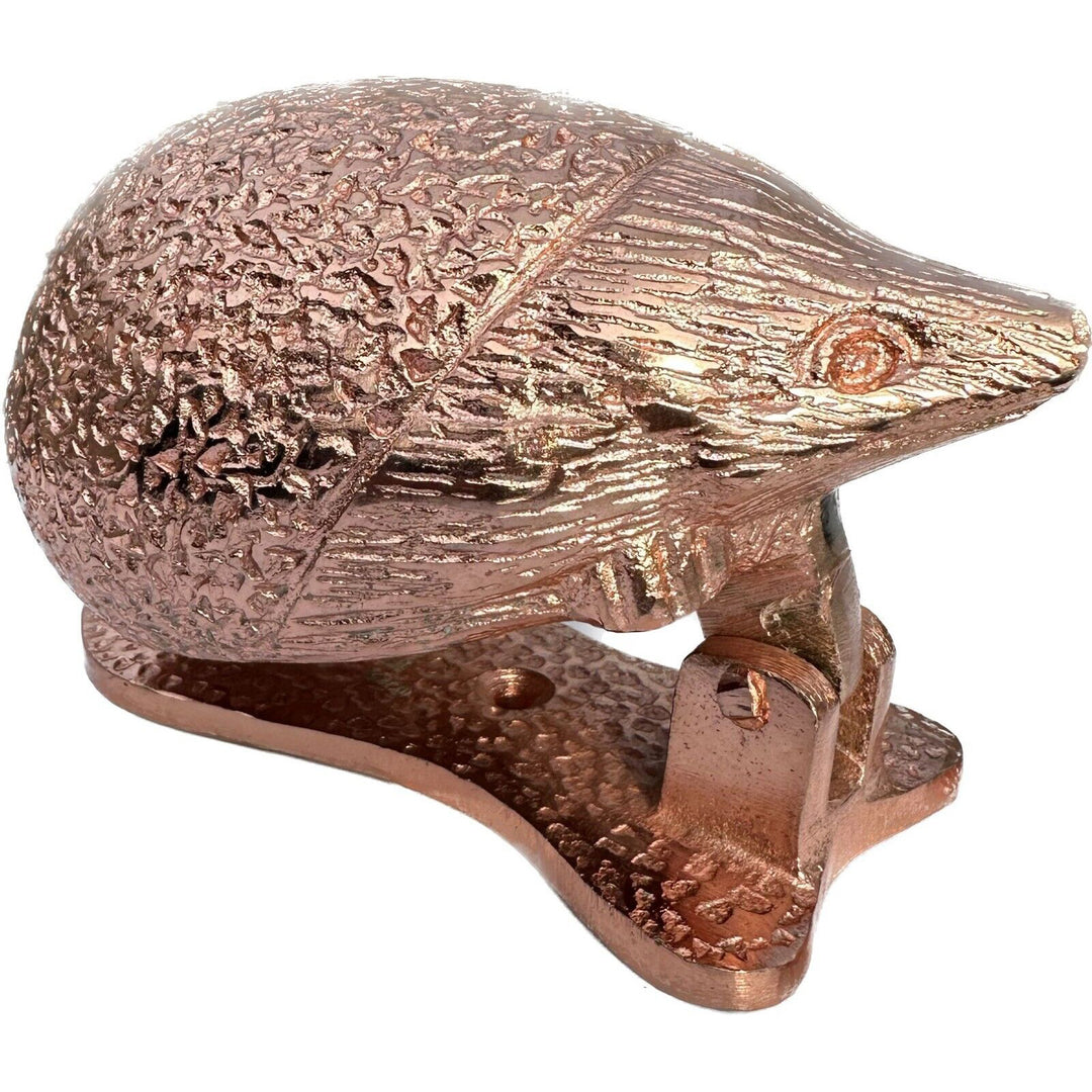 Copper plated Hedgehog Front Door Knocker