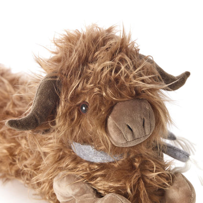 Dougal the Highland Cow – Doorstop with Scarf