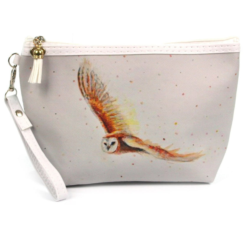 Owl cosmetic wash bag