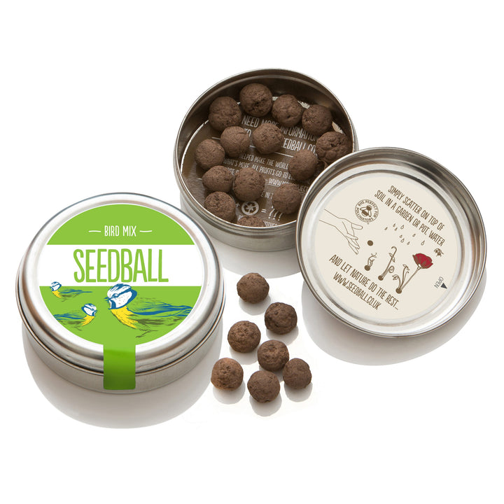 Bird Mix - Tin of Seedballs